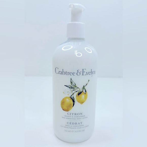 Crabtree and & Evelyn Citron Skin Quenching Body Lotion - Picture 1 of 3